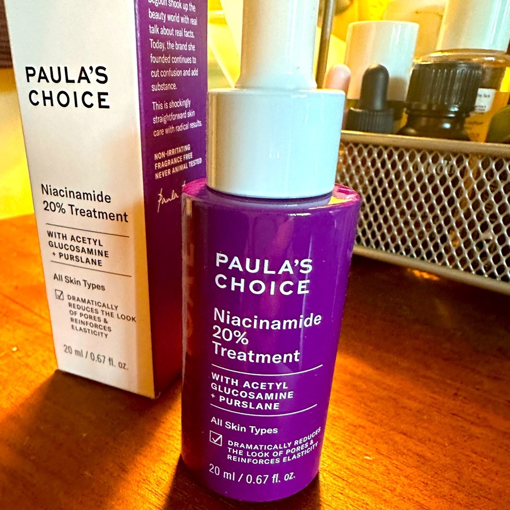 New in box- Paula’s Choice Niacinamide 20% Treatment 20ml